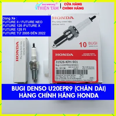 Bugi DENSO U20EPR9 Chính Hãng Honda Xe Máy Future II /Future Neo /Future X /Future 125 /31926-KPH-901