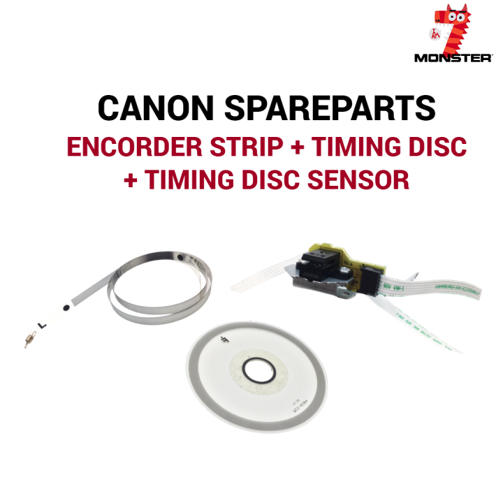 Original Timing Disk+Encoder Stripe+Timing Disc Sensor Combo Set for