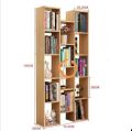 Kệ sách chữ H. Kích thước 150 x 72,4 x 20cm. Gỗ MDF phủ melatium cao cấp. Màu vân gỗ. 