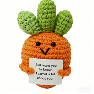 SG(Ready Stock)Emotional Support Plush Toys Hand-knitted Cute Doll Crochet Set Adorable Creative Gift Fun Knitted Plush Toys