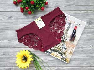 QUẦN LÓT NỮ THUN LẠNH PHỐI REN SAU SAKI - QL399