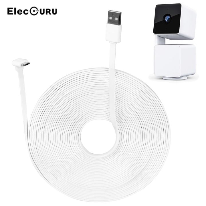 Wyze Cam Pan V3 Camera Cable 30ft/9m Waterproof Charging Cable