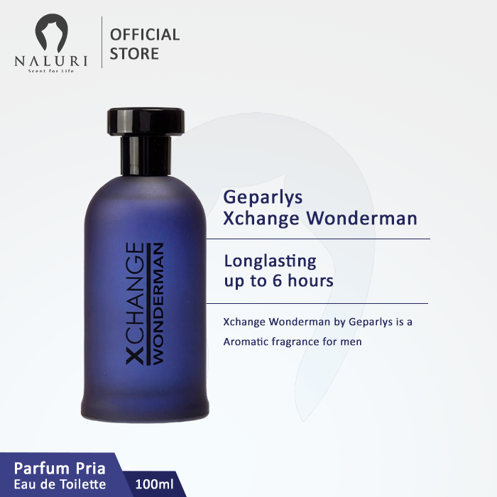 Parfum EDT For Men 100ml Geparlys Xchange Wonderman Lazada Indonesia