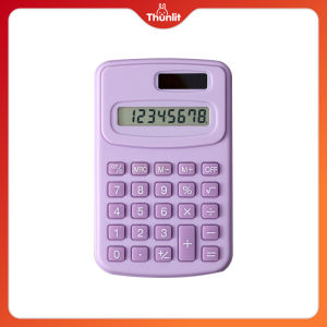 Thunlit Mini Calculator Wholesale 8-digit Cute Small Portable Square Scientific Computer Arithmetic Electronic Calculator School Office Supplies