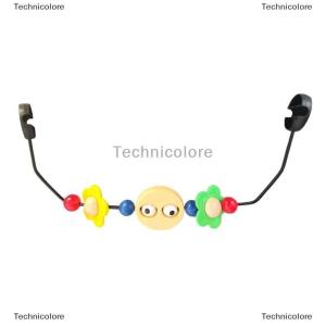 [COD] Technicolore Toy Rack For Baby Bouncer Stroller Arch Toy For Baby Car Seat Baby-Safe Wooden Pillar Toy Rack Baby Bouncer Accessory