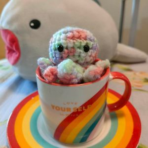 Custom CUTE Amigurumi stuffed toy random color