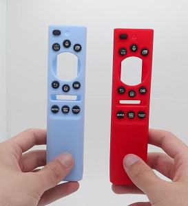 [2Pack]  Silicone Case for Samsung Smart Solar Cell Remote Control BN59 Series Kids-iendly Shockproof Remote Control Sleeve Holder