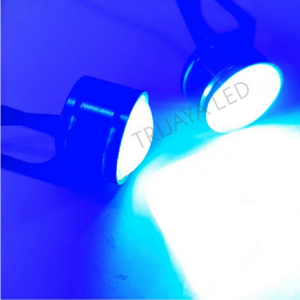Lampu LED Eagle Eyes 5 Mata Elang Strobo Kedip Spion Motor Waterproof Tembak Sein Sen Strobe Bracket