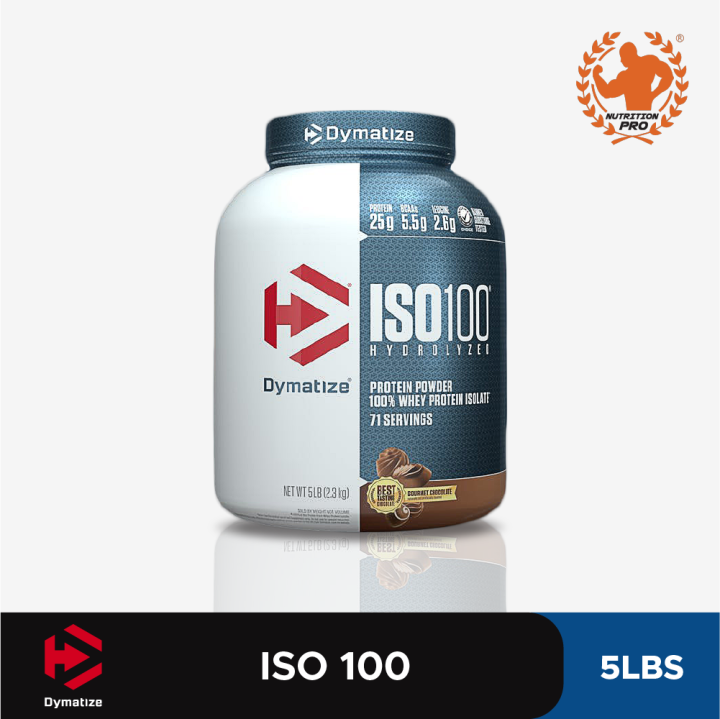 DYMATIZE ISO 100 5 LBS WHEY ISOLATE PROTIEN MAINTAIN MUSCLE MUSCLE ...