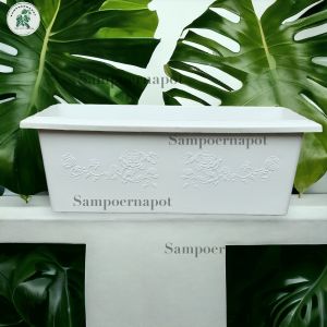 Pot Bunga Tanaman Persegi Panjang Gsp Shallom 09 Panjang 67cm - GSP 09 SHALLOM