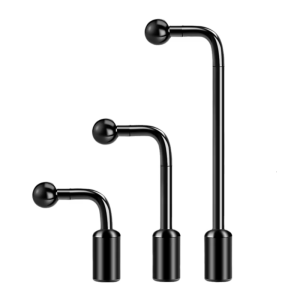 90 Degree Bent 17mm Ball Head Bracket Base Adapter Phone Mount Adapter for Selfie Stick 1/4in to 17mm Ball Mount Adapter