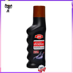 Leather Shoe Polish Kit with Horsehair Brush Sponge and Microfiber Cloth Water Resistant Protective Formula for Black Brown Neutral Shoes Removes Scuffs Restores Shine Conditioner Nourishes and Preserves