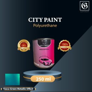 Cat PU Polyurethane City Paint Super High Quality Tosca Green Metallic 250ml