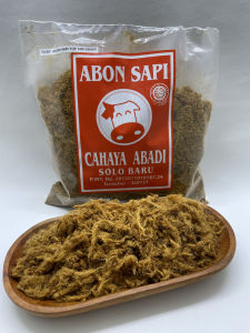 ECER (100gr 250gr 500gr 750gr 1kg) Abon Sapi "TOP" Cahaya Abadi