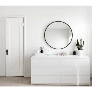 Gương Viền Thép Tĩnh Điện - Hàng Cao Cấp Sơn Phủ Acrylic - Xưởng SX Gương Kính KingQ