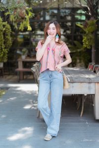 เสื้อผ้าฝ้ายงานปักมือ เสื้อพื้นเมืองประยุกต์ สีสวย-ลายสวย-ปักสวย-งานตรงปกจ้า