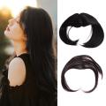 FA Fetal Hair Bang 3D Air Bangs Synthetic Fake Bangs Forehead Hairline Wig Baby Hair Bang Fringe Top Hair Bangs Women. 