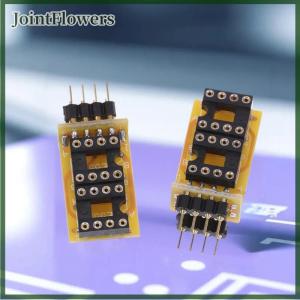 JointFlowers Dual đơn DIP8 để đơn op-amp âm thanh opamp Adapter chuyển đổi chỗ ngồi cho ne5534 ad797 opa627 hoạt động khuếch đại