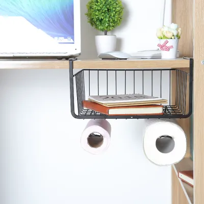 Kệ Sắt Đa Năng Treo Gầm Bàn bền chắc - lắp đặt đơn giản