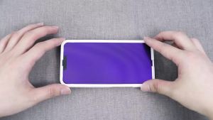 2 Pack for iPhone 14 Pro Privacy Screen Protector Purple Stylish Anti Blue Light Tempered Glass Film for iPhone 14 Pro Screen Protector 6.1 Inch Touch Sensitivity Bubble Free
