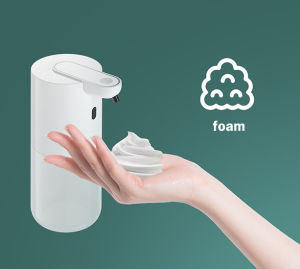 400ml Wall-Mounted Smart Infrared Soap Dispenser with USB Rechargeable Pump for Kitchen/Bathroom