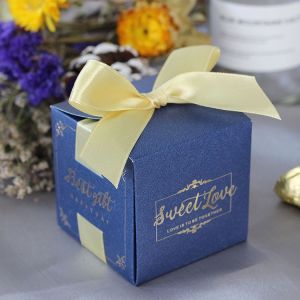 UMI Wedding Party Birthday Favour Goodies Gift Sweet Souvenir Doorgift Candies Square Shape Candy Box Kotak Gula-Gula Kahwin