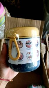 Cốc đựng canh bình ủ cháo inox 304 TEDEMEI loại mới giữ nhiệt cực lâu tặng kèm thìa.