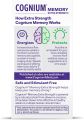 Natrol Cognium Memory Extra Strength for Brain Health and Memory Support. 