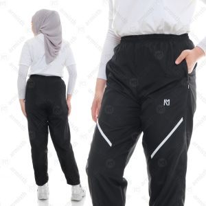 Celana Training Running Parasut Wanita Premium / Celana Joger Olah Raga Panjang Perempuan