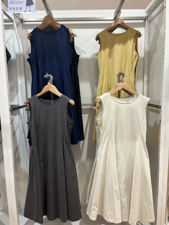 UNIQLO × Theory Sleeveless White Dress, Size S
