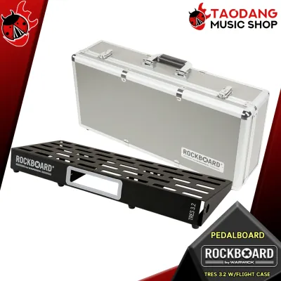 รับส่วนลดสูงสุด 100.- บอร์ดเอฟเฟค RockBoard Tres Series Pedal Board สี Black - Effect board RockBoard Tres Series Pedal Board ฟรีของแถมครบชุด พร้อมเช็คQC แท้100% ส่งฟรี เต่าแดง