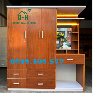 TỦ NHỰA ĐÀI LOAN KÈM BÀN TRANG ĐIỂM CAO CẤP + TẶNG KÈM BÀN TRANG ĐIỂM HCM