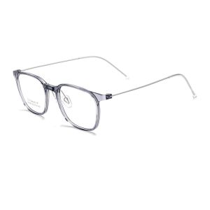 FIRADA Transparent Fashion Eyeglasses mens Retro Luxury Titanium Eyewear New Optical Prescription Glasses Frame For Women 5826N
