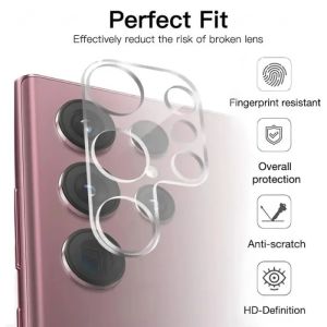 SAMSUNG S24 S24+ S24 ULTRA TEMPERED FULL FRAME CLEAR KAMERA KACA TEMPRED PELINDUNG BACK CAMERA LENS GUARD KAMERA