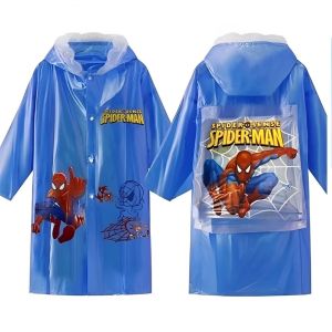 เสื้อกันฝน PVC งานสวย - มีกระเป๋าสำหรับเก็บเสื้อฝน - ด้านหลังมีช่องสำหรับใส่กระเป๋านักเรียน - มี 4 ไซส์ ตั้งแต่ XL XXL XXXL XXXXL