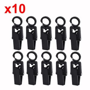10Pcs Rotatable Mini Clothes Clips Windproof Plastic Clothespins Wardrobe Laundry Storage Clamp for Caps Socks Towel