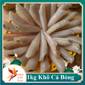 1kg Khô Cá Bóng Trắng Bỏ Đầu Thịt Thơm Mới Sạch Đẹp- ĐẶC SẢN MINH TRIẾT