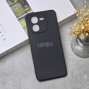 Case for Iqoo Z10 Lite Iqoo Z7 Iqoo Z9X Macaron Square Black / Case Square Edge Iqoo Z10 Lite  Iqoo Z7 Iqoo Z9X