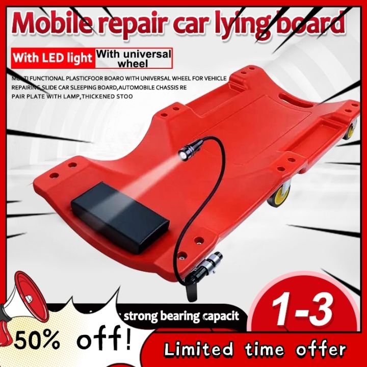 Mechanics Workshop Car Creeper 40 Inch With Led Lighting Car Repair ...