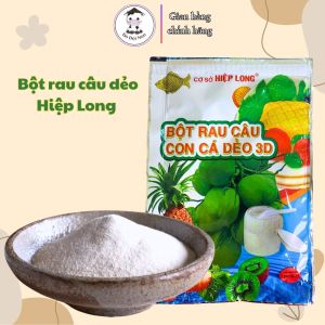 1 GÓI BỘT RAU CÂU CON CÁ DẺO HIỆP LONG