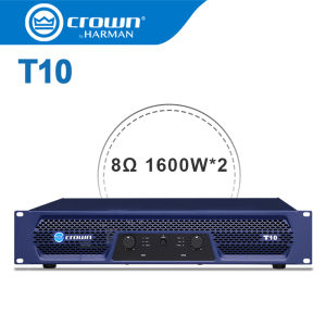 profesional power amplifiercrown/original T10 8Ωpower 1600watt*2