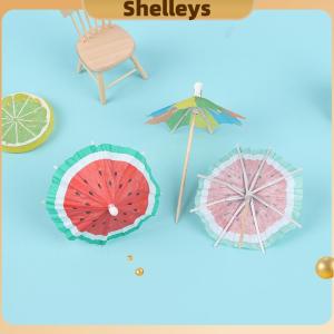 [Shelleys] 50 chiếc gậy ô Cocktail tăm trang trí tăm đồ uống trái cây tráng miệng