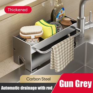 GAA Sponge Holder for Kitchen Sink Organizer Storage Sink Drain Rack Soap Holder Orgaizer