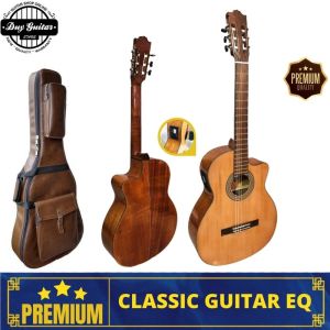 Đàn guitar classic DC250JX Duy Guitar Store có eq MET B12 top spruce rosewood back and side