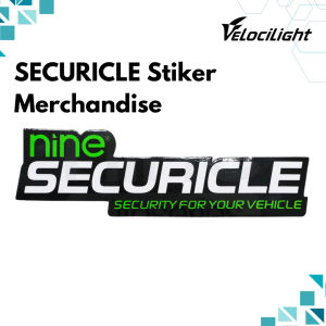 Stiker Nine Merchandise Glossy - SECURICLE VelociLight