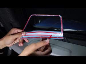 mv1 JeCar ABS Car A-Pillar Speaker Stickers Decorations Case Cover Trim For Ford Bronco 2021 up Interior Accessories R6Q3P