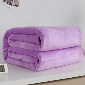 Flannel Blanket Quilt/Autumn Winter Thickening Blanket/Aldult Baby Air Conditioning Quilt Coral Flannel Cover Soft 毛毯/空调被