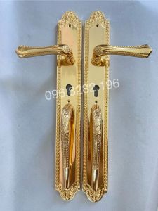 M5252 - Khóa Cửa Bằng Đồng - Khóa Cửa Tay Gạt - Khóa Cửa Gỗ Sang Trọng - Hàng Chất Lượng