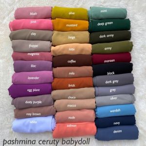 Pashmina Oval Inner 2 In 1 / Pashmina Instan Kaos Jersey Menutup Leher