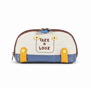 SVSAKZ168 Patterned Pencil Case Lightweight Soft Pencil Pouch Storage Bag Casual Pen Bag Daily